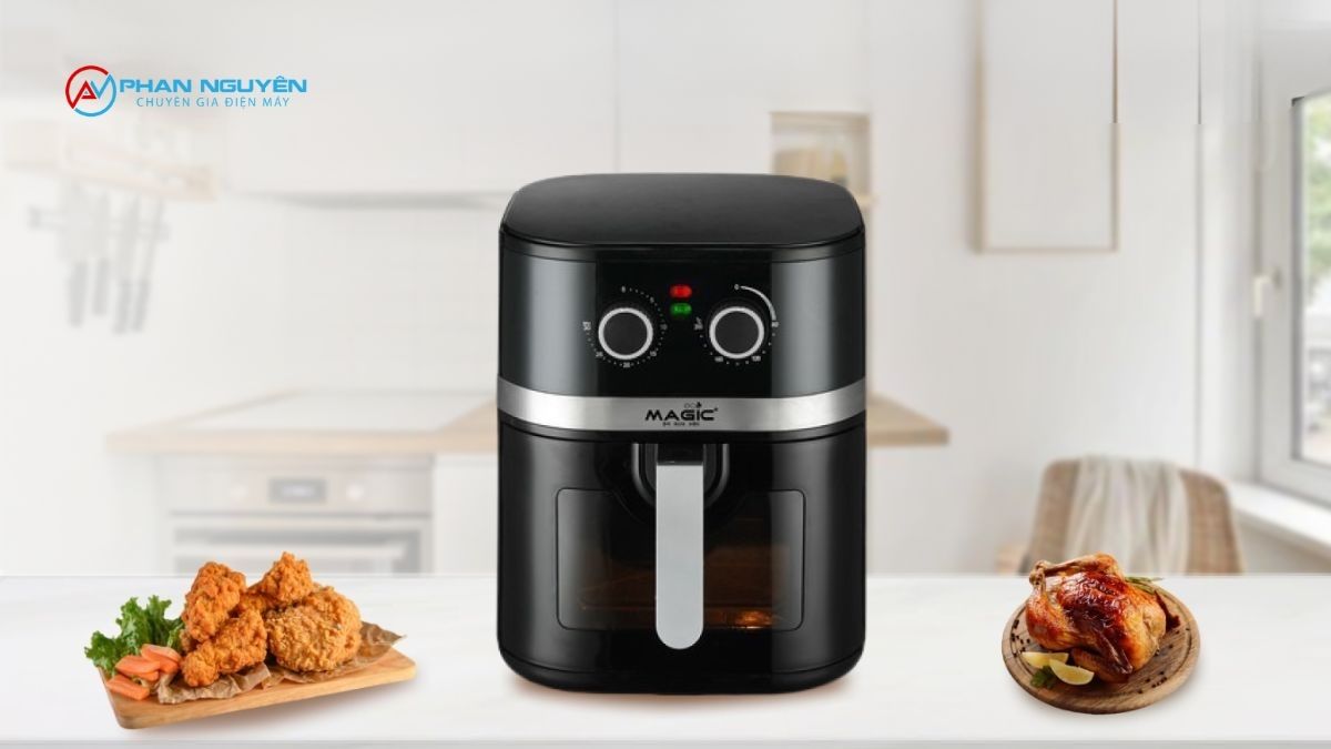Nên Tự Xử Lý Hay Gọi Thợ Sửa Nồi Chiên Magic?