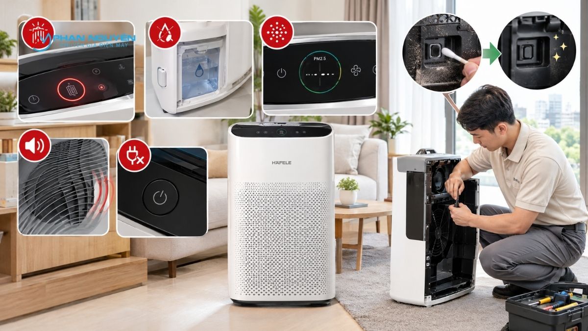 Dấu hiệu máy lọc không khí Hafele cần gọi thợ ngay