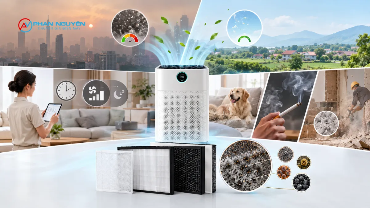 Vì sao thời gian thay màng lọc không cố định cho mọi nhà?